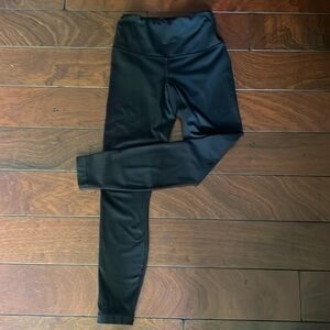 Black full length leggings